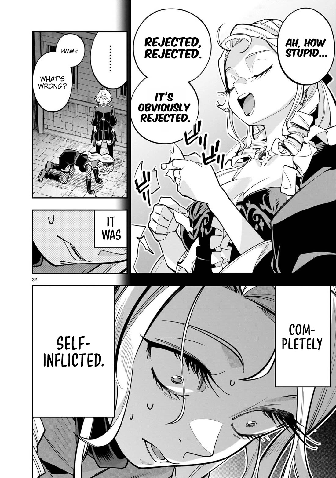 The Death Defying Princess Creates a Yuri Harem to Survive chapter 12 page 32