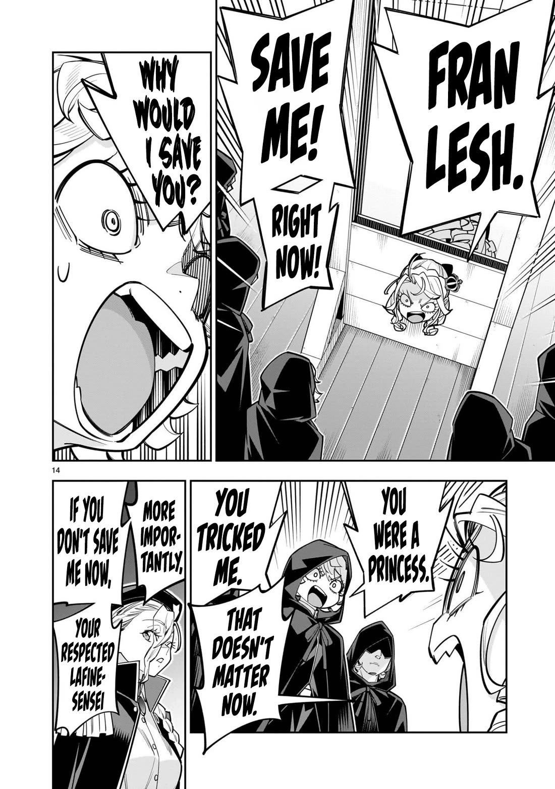 The Death Defying Princess Creates a Yuri Harem to Survive chapter 13 page 15