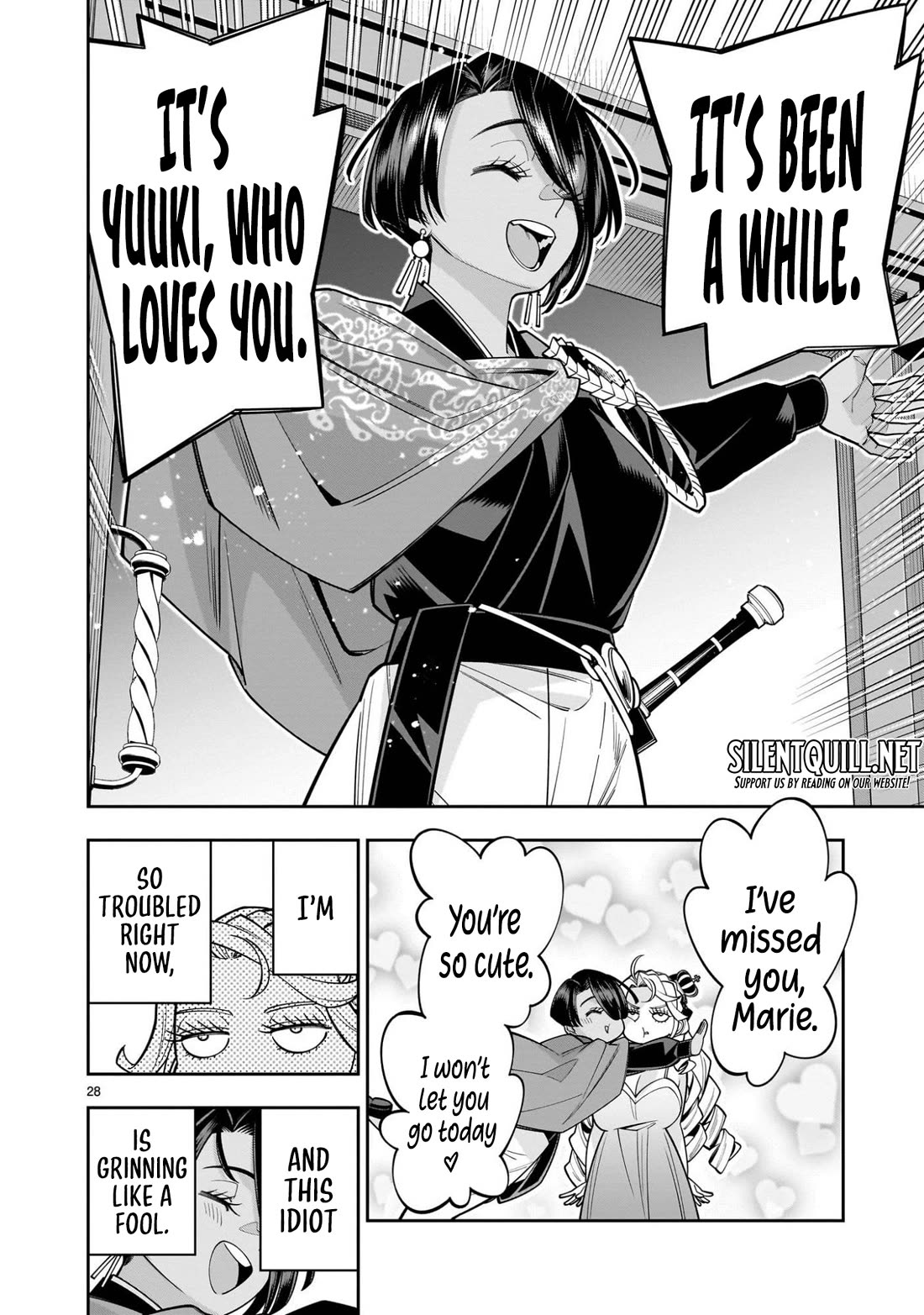 The Death Defying Princess Creates a Yuri Harem to Survive chapter 13 page 29