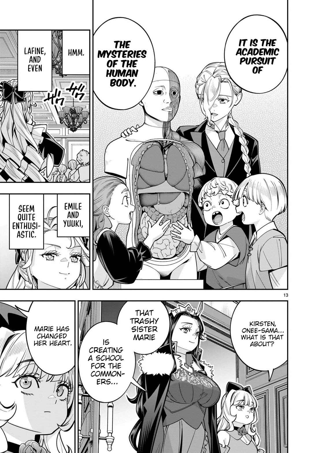 The Death Defying Princess Creates a Yuri Harem to Survive chapter 14 page 14