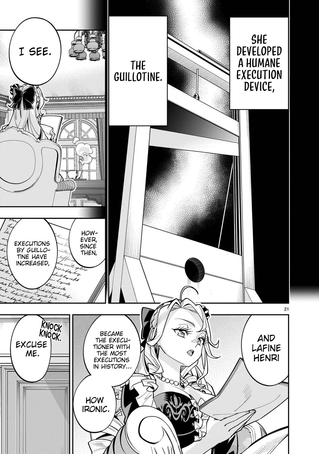 The Death Defying Princess Creates a Yuri Harem to Survive chapter 14 page 22