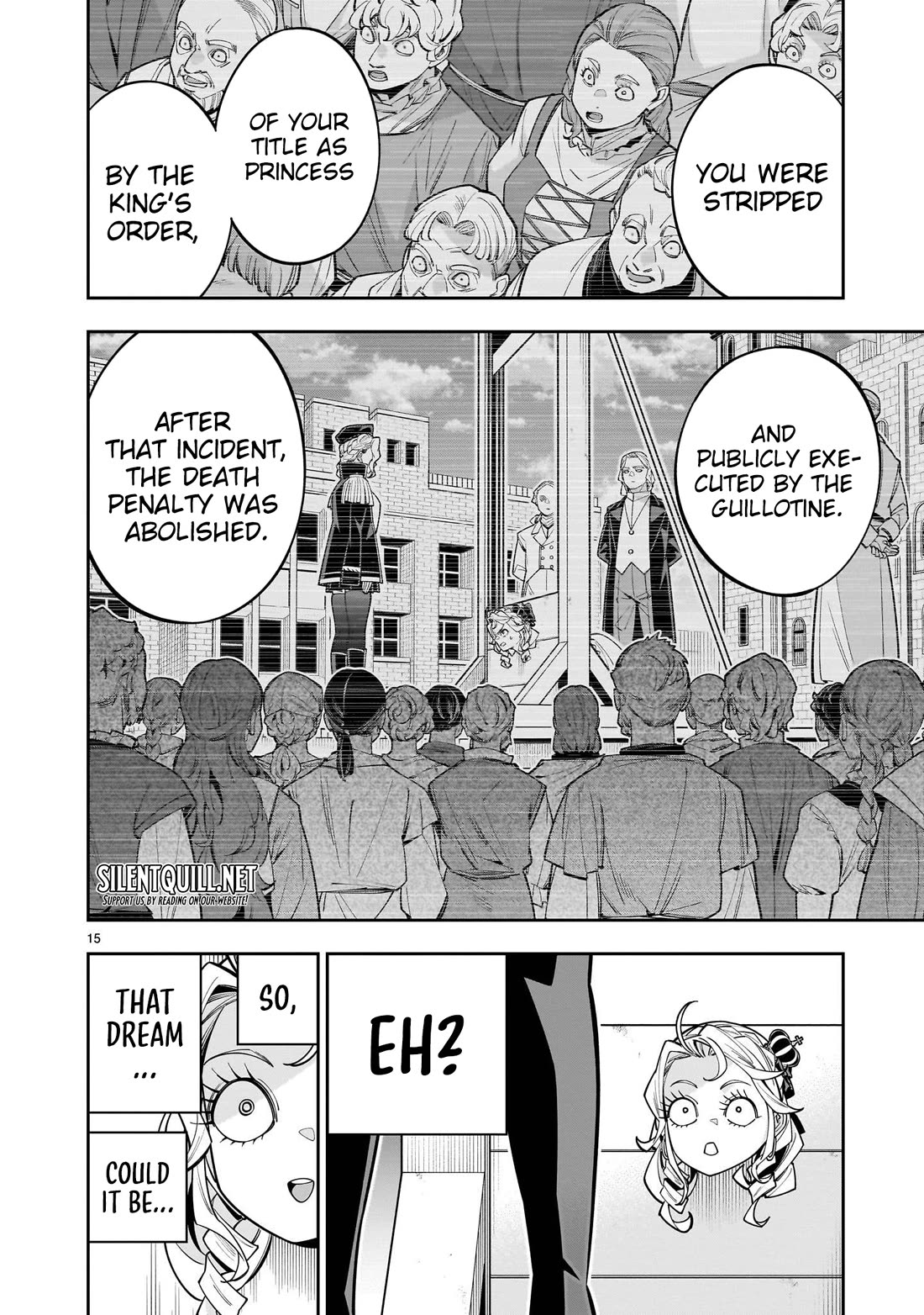 The Death Defying Princess Creates a Yuri Harem to Survive chapter 14 page 37