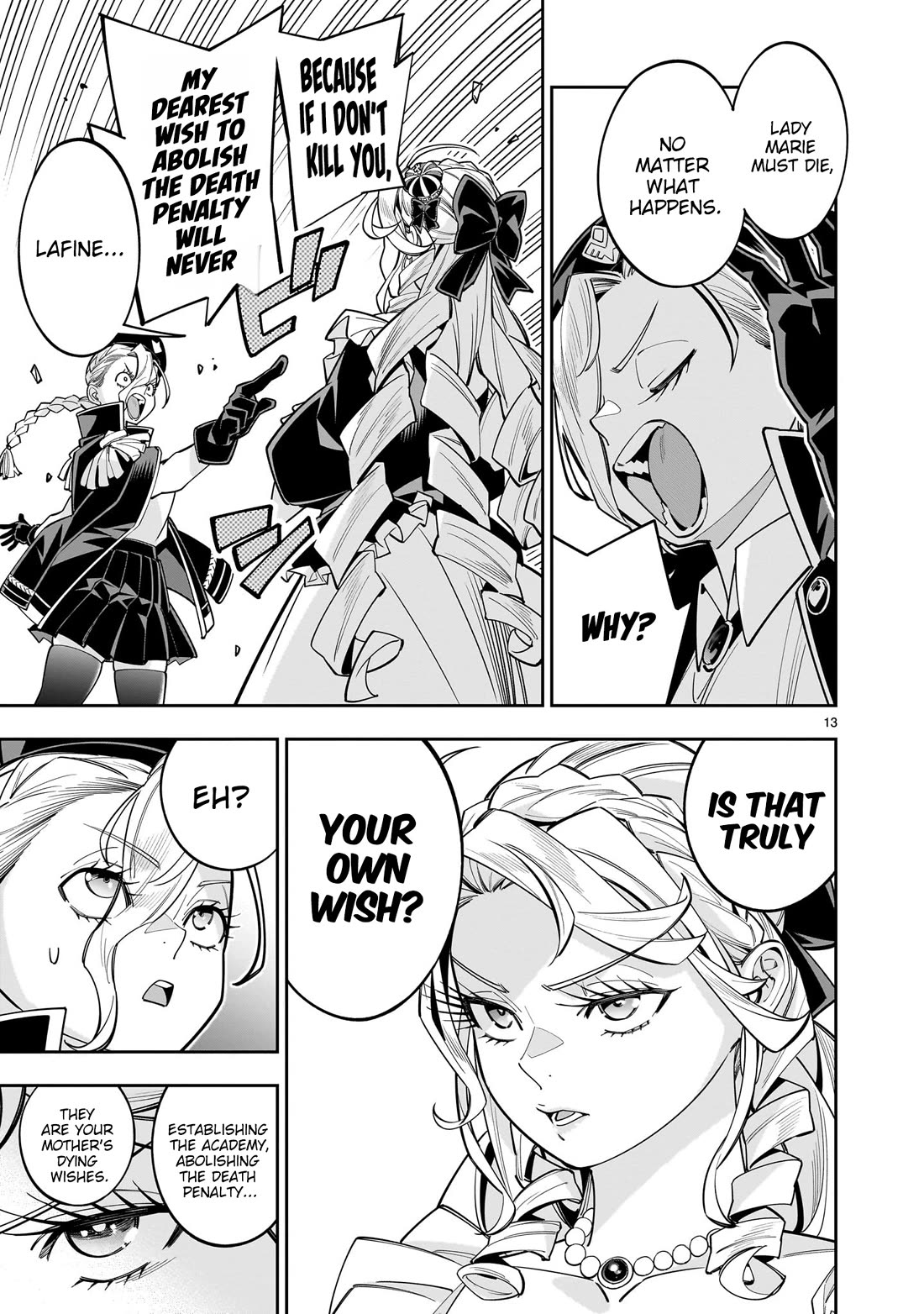 The Death Defying Princess Creates a Yuri Harem to Survive chapter 15 page 14