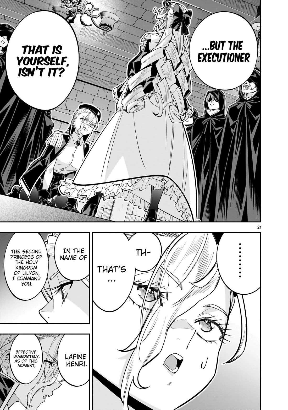 The Death Defying Princess Creates a Yuri Harem to Survive chapter 15 page 22