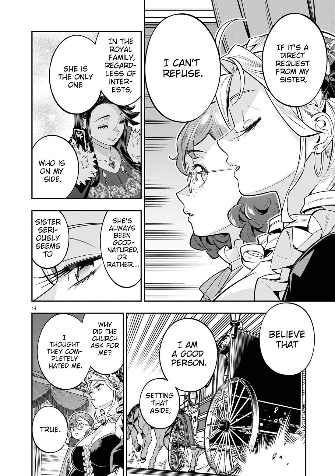 The Death Defying Princess Creates a Yuri Harem to Survive chapter 16 page 15