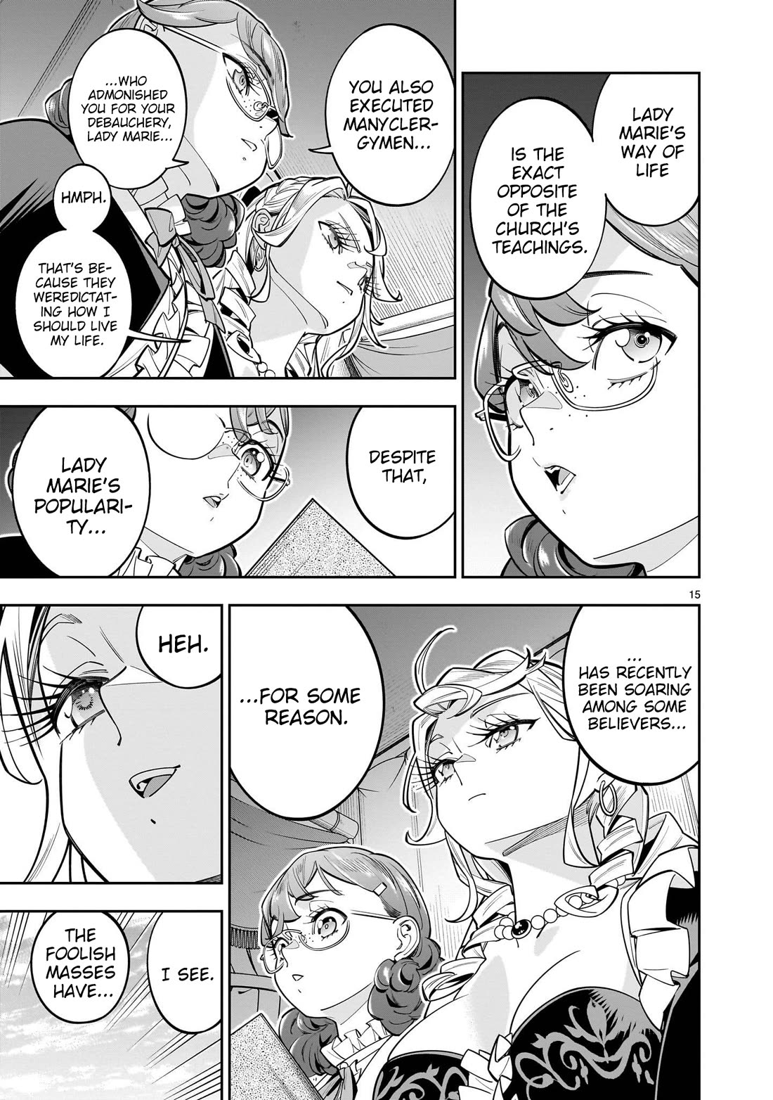 The Death Defying Princess Creates a Yuri Harem to Survive chapter 16 page 16