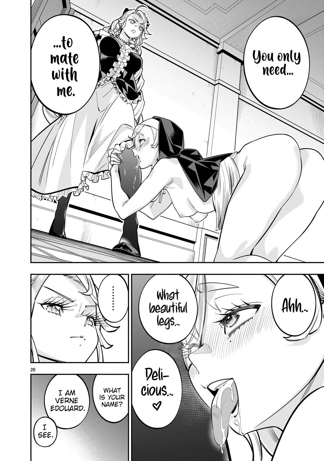 The Death Defying Princess Creates a Yuri Harem to Survive chapter 16 page 28