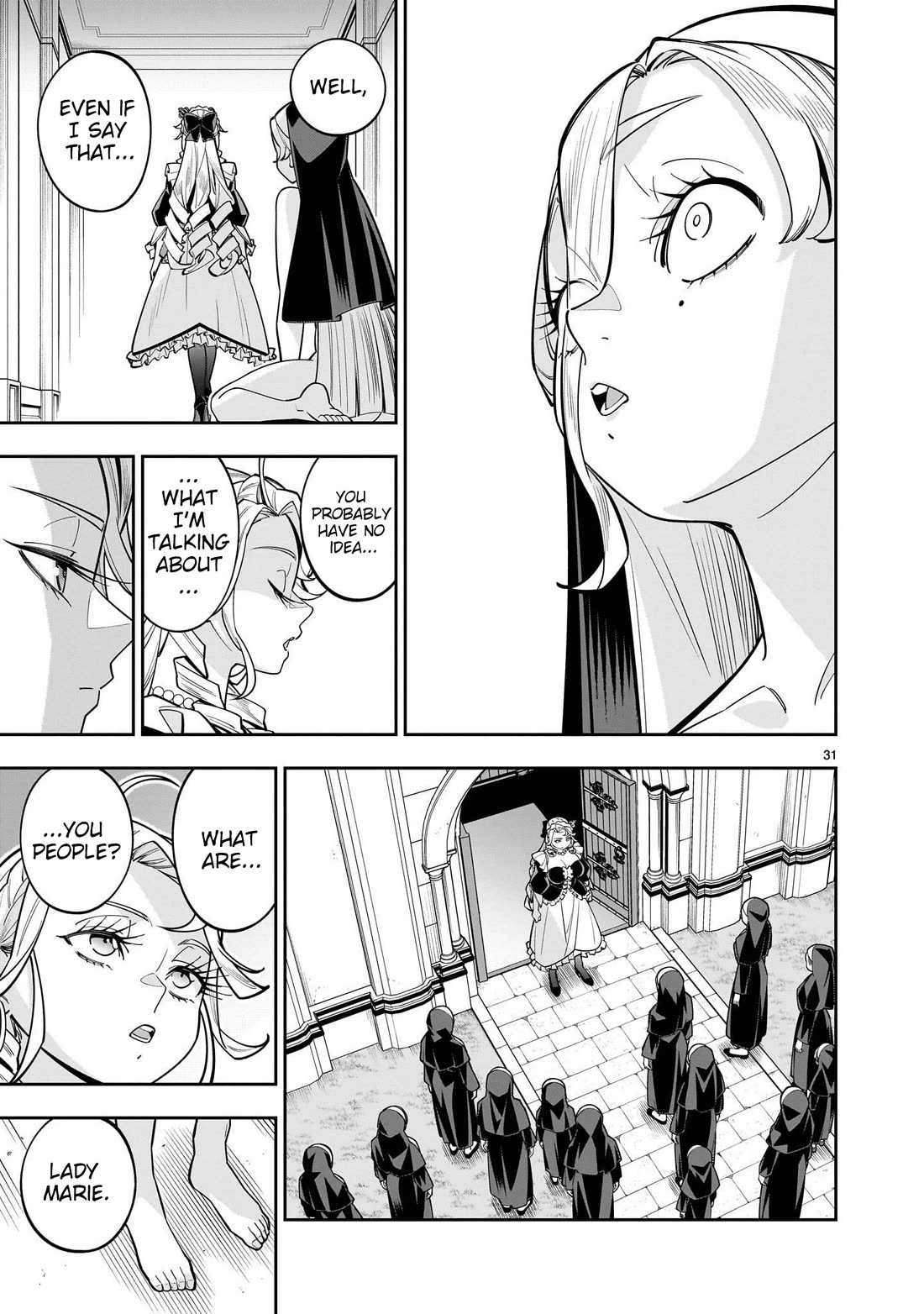 The Death Defying Princess Creates a Yuri Harem to Survive chapter 16 page 31