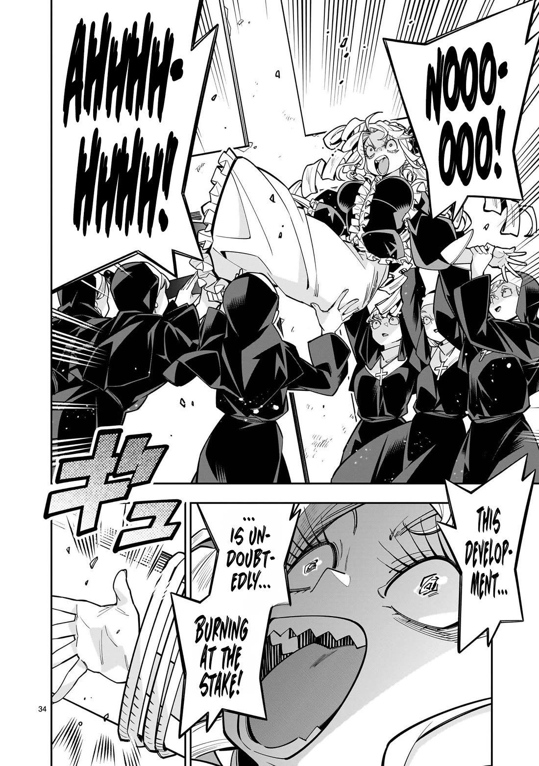 The Death Defying Princess Creates a Yuri Harem to Survive chapter 16 page 34