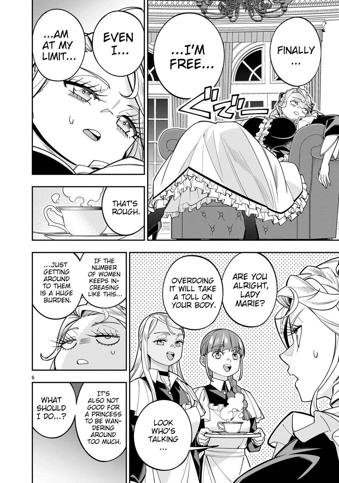 The Death Defying Princess Creates a Yuri Harem to Survive chapter 16 page 7