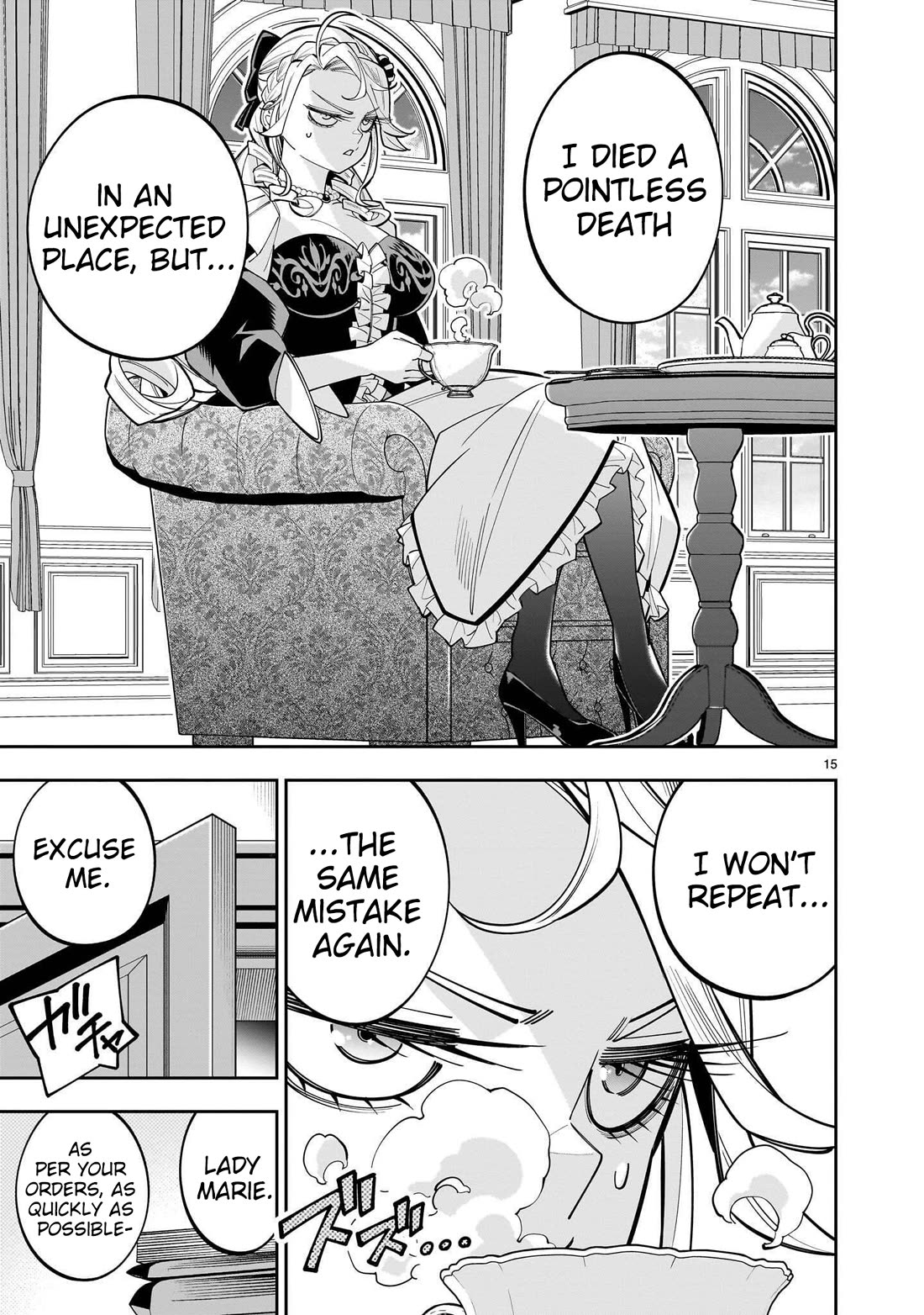 The Death Defying Princess Creates a Yuri Harem to Survive chapter 18 page 16