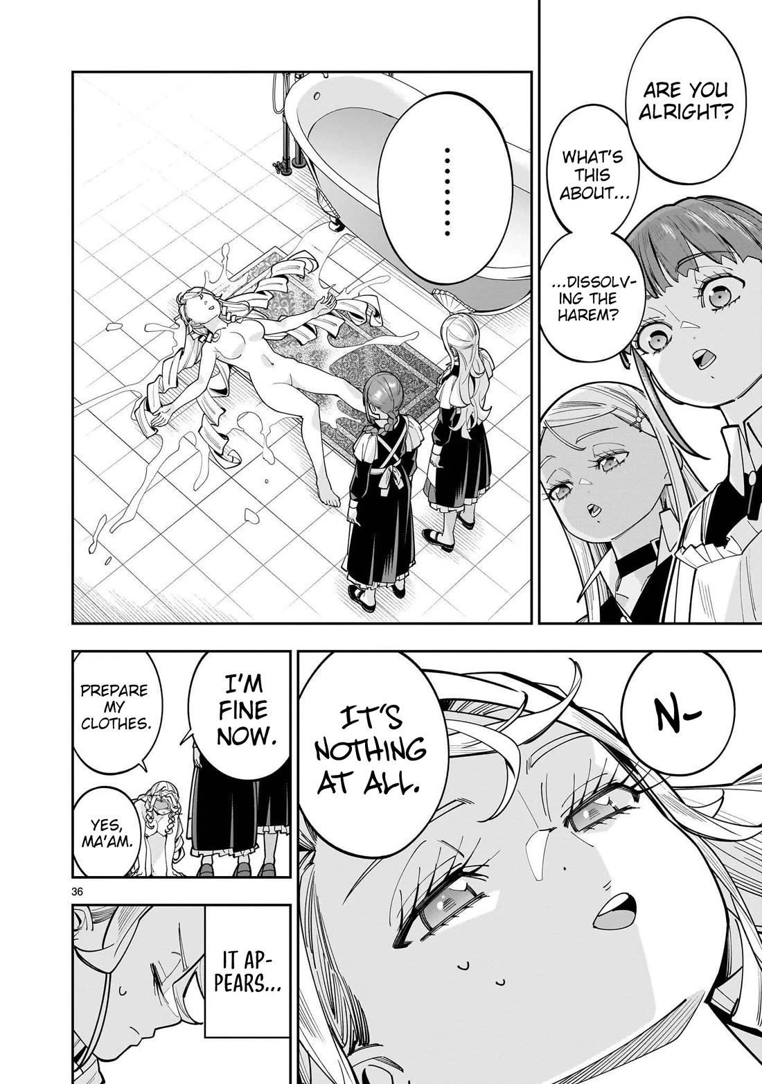 The Death Defying Princess Creates a Yuri Harem to Survive chapter 18 page 37