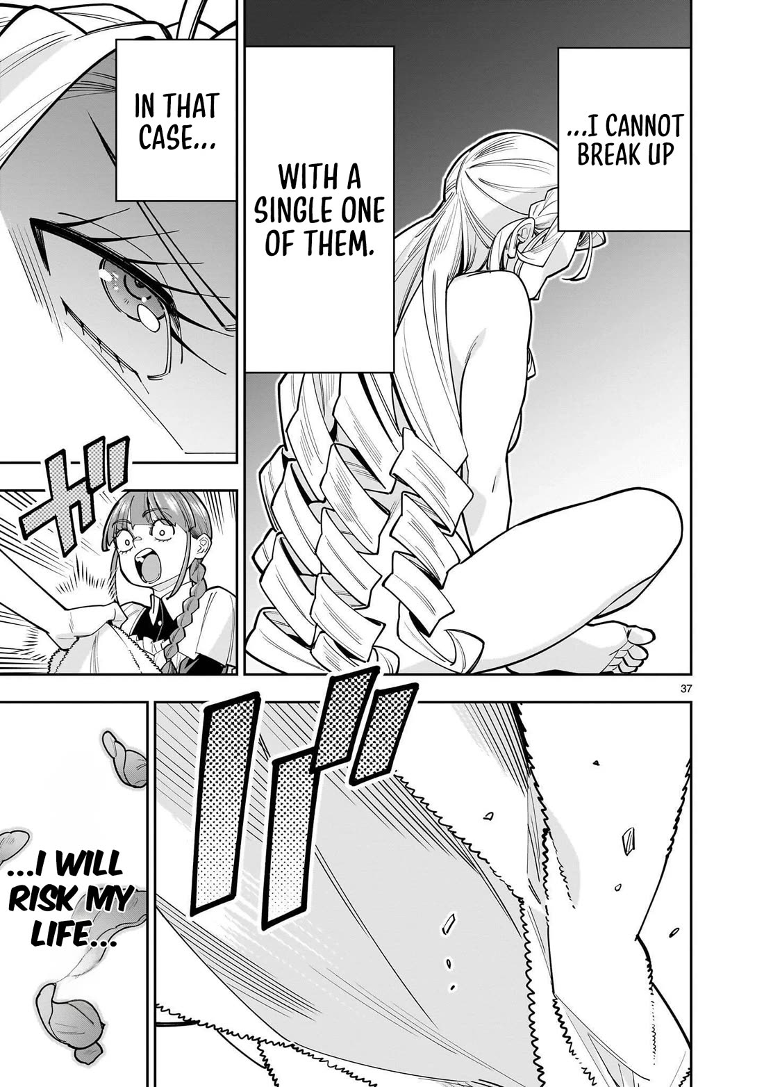 The Death Defying Princess Creates a Yuri Harem to Survive chapter 18 page 38