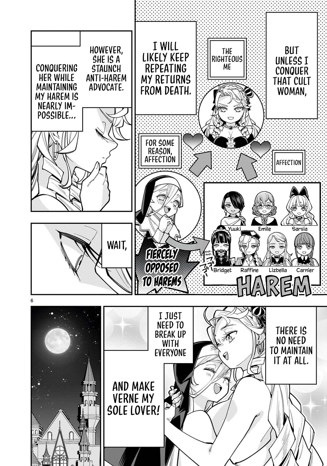The Death Defying Princess Creates a Yuri Harem to Survive chapter 18 page 7