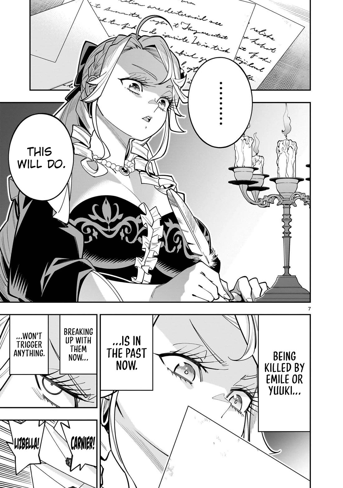 The Death Defying Princess Creates a Yuri Harem to Survive chapter 18 page 8