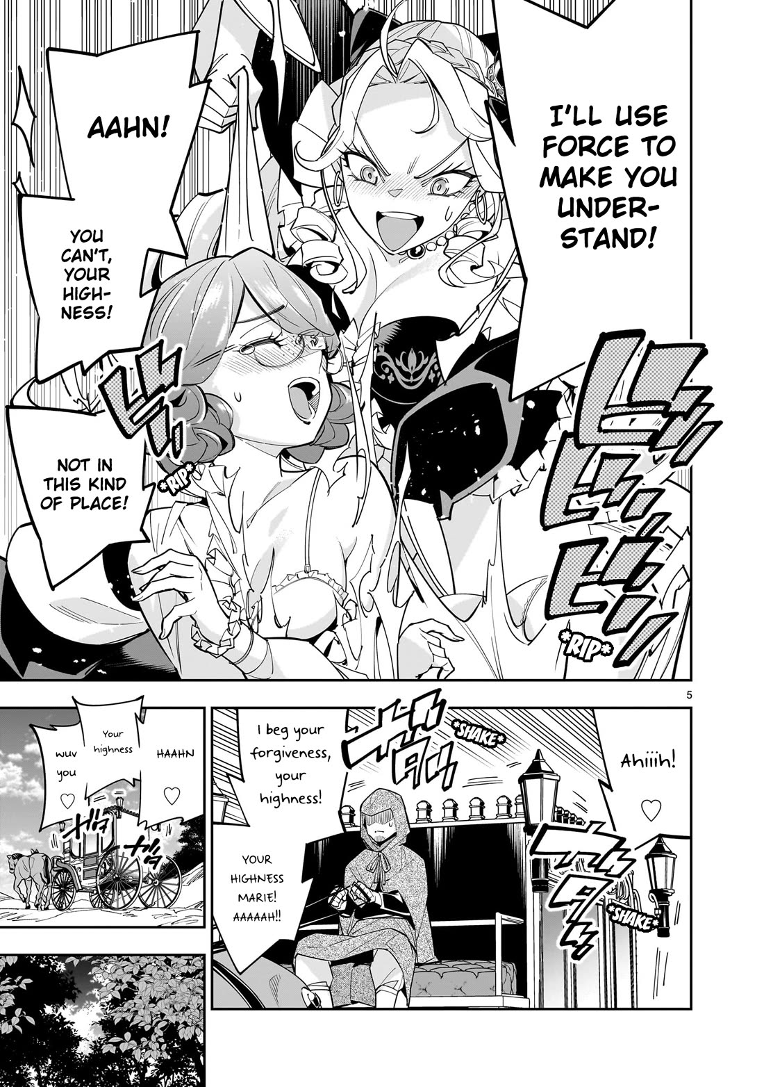 The Death Defying Princess Creates a Yuri Harem to Survive chapter 5 page 5