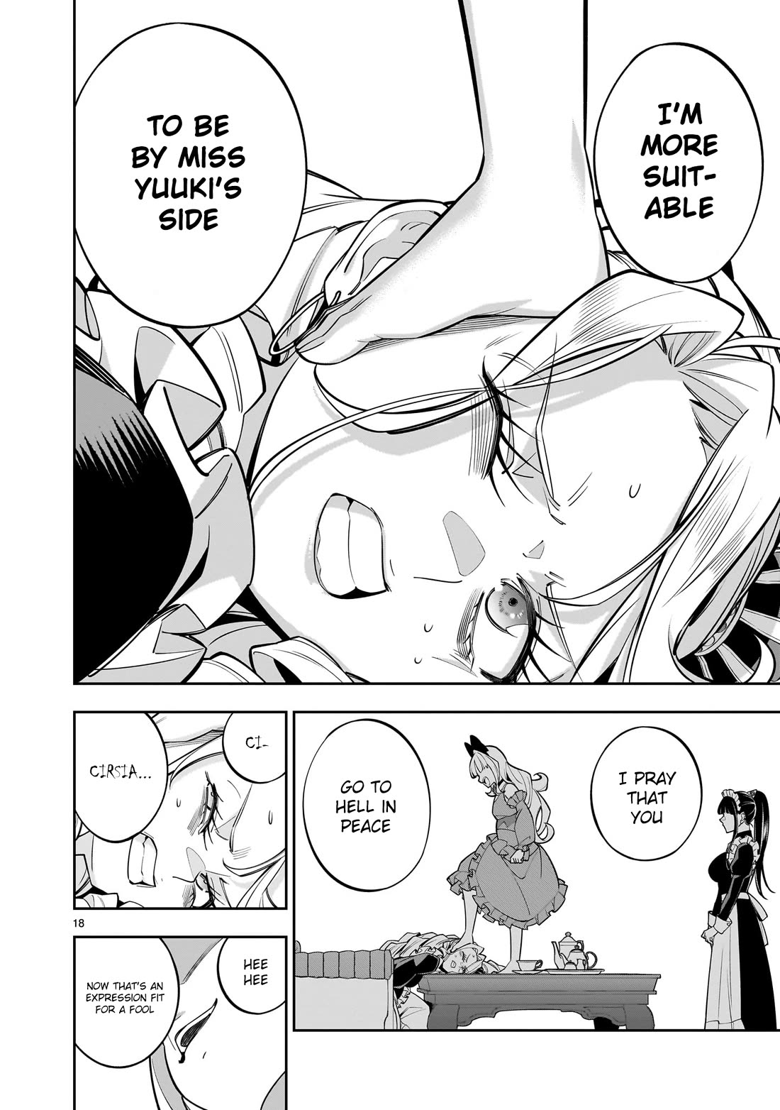 The Death Defying Princess Creates a Yuri Harem to Survive chapter 6 page 35