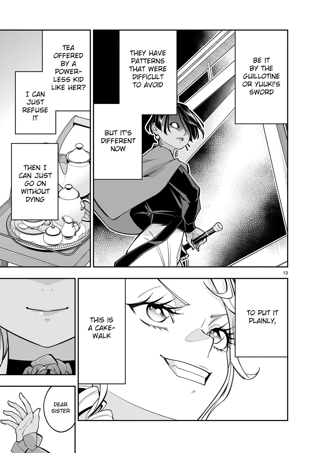 The Death Defying Princess Creates a Yuri Harem to Survive chapter 7 page 12