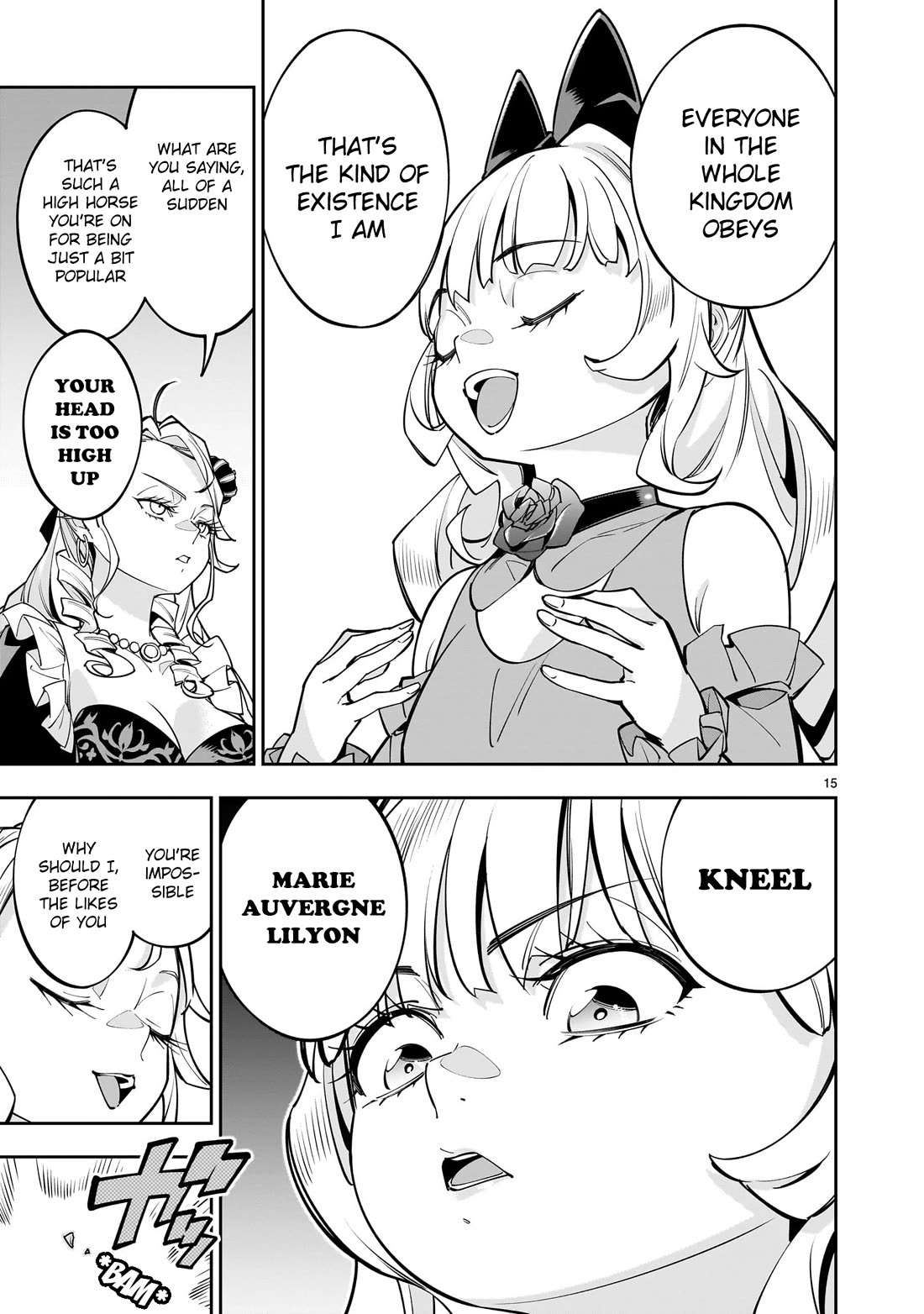 The Death Defying Princess Creates a Yuri Harem to Survive chapter 7 page 14