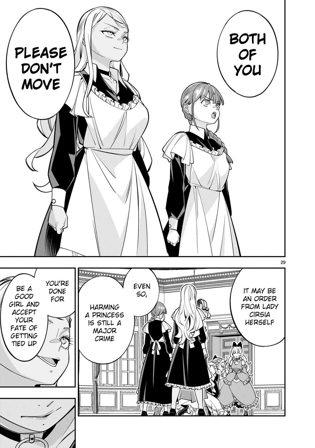 The Death Defying Princess Creates a Yuri Harem to Survive chapter 7 page 28