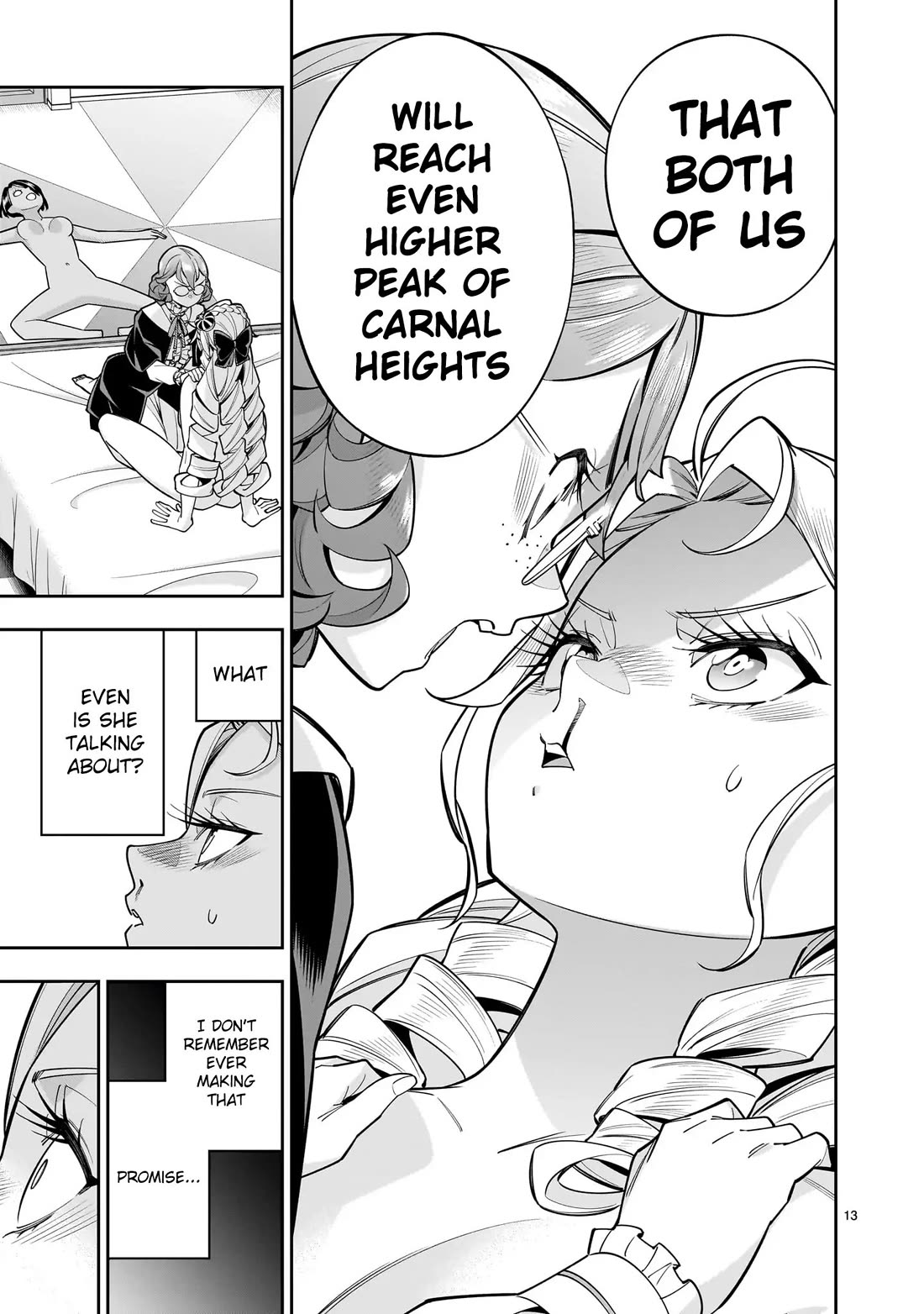 The Death Defying Princess Creates a Yuri Harem to Survive chapter 8 page 13