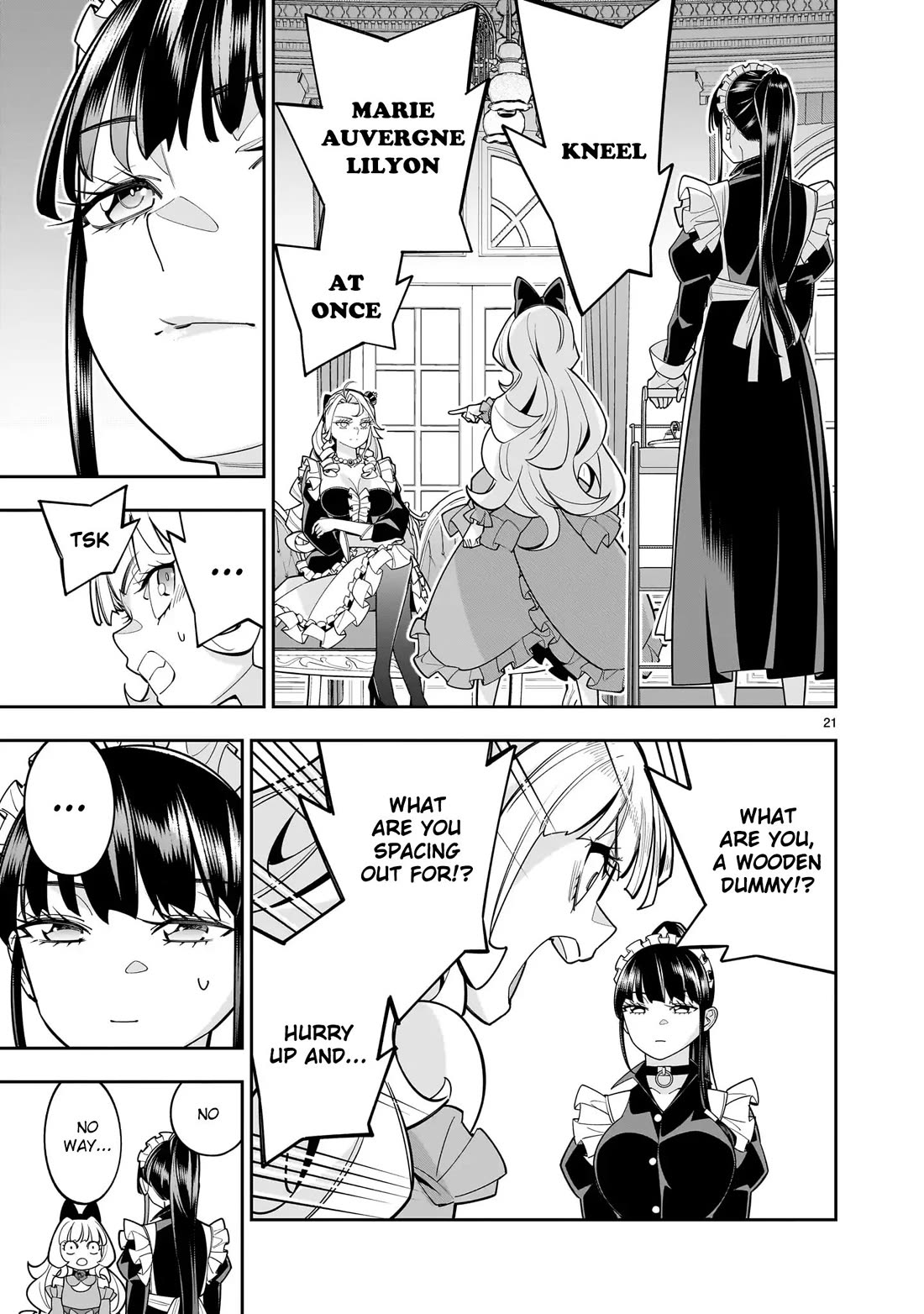 The Death Defying Princess Creates a Yuri Harem to Survive chapter 8 page 21