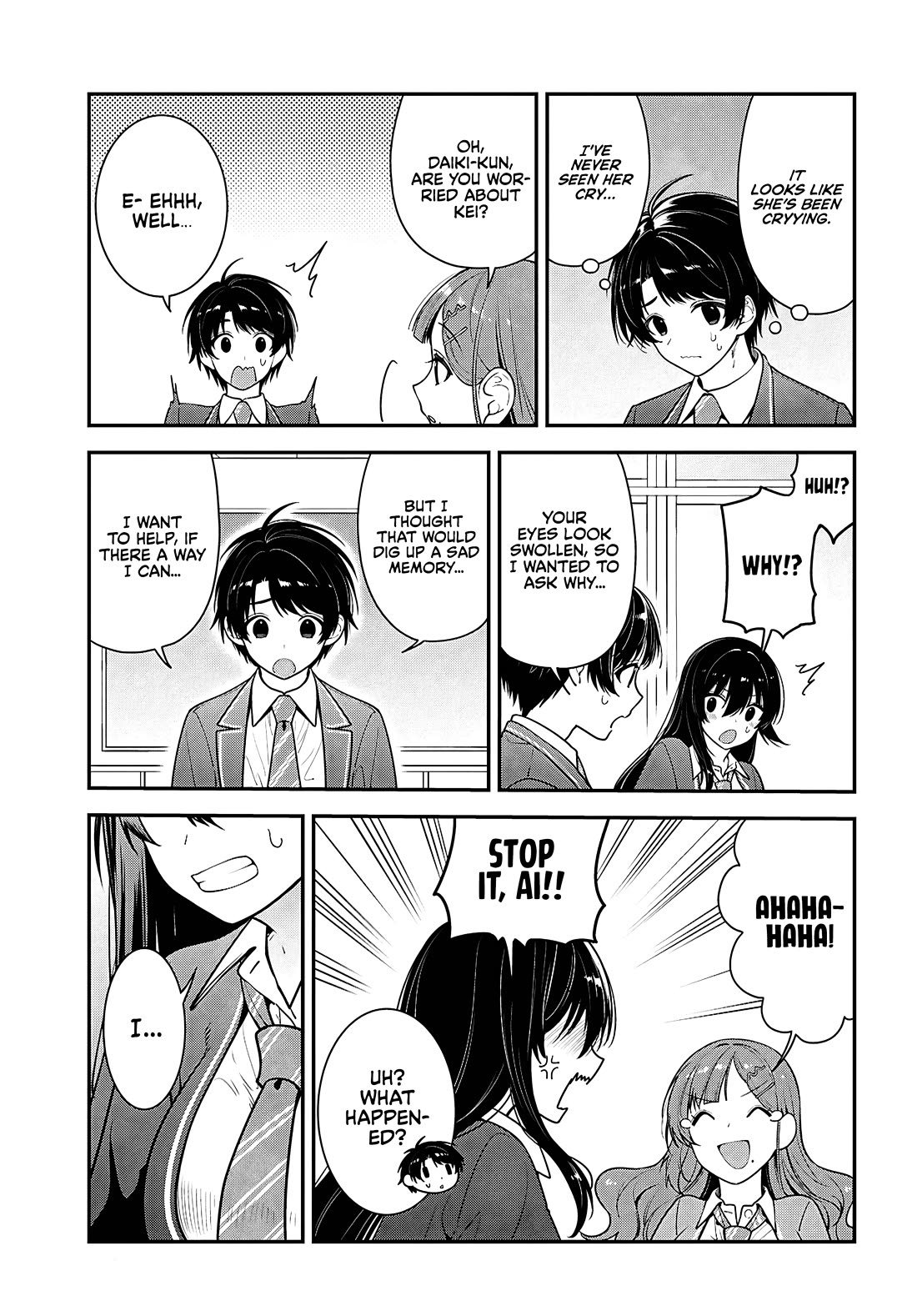 The Delinquent Shimizu-san Sitting Next to Me Has Dyed Her Hair Black chapter 12 page 13