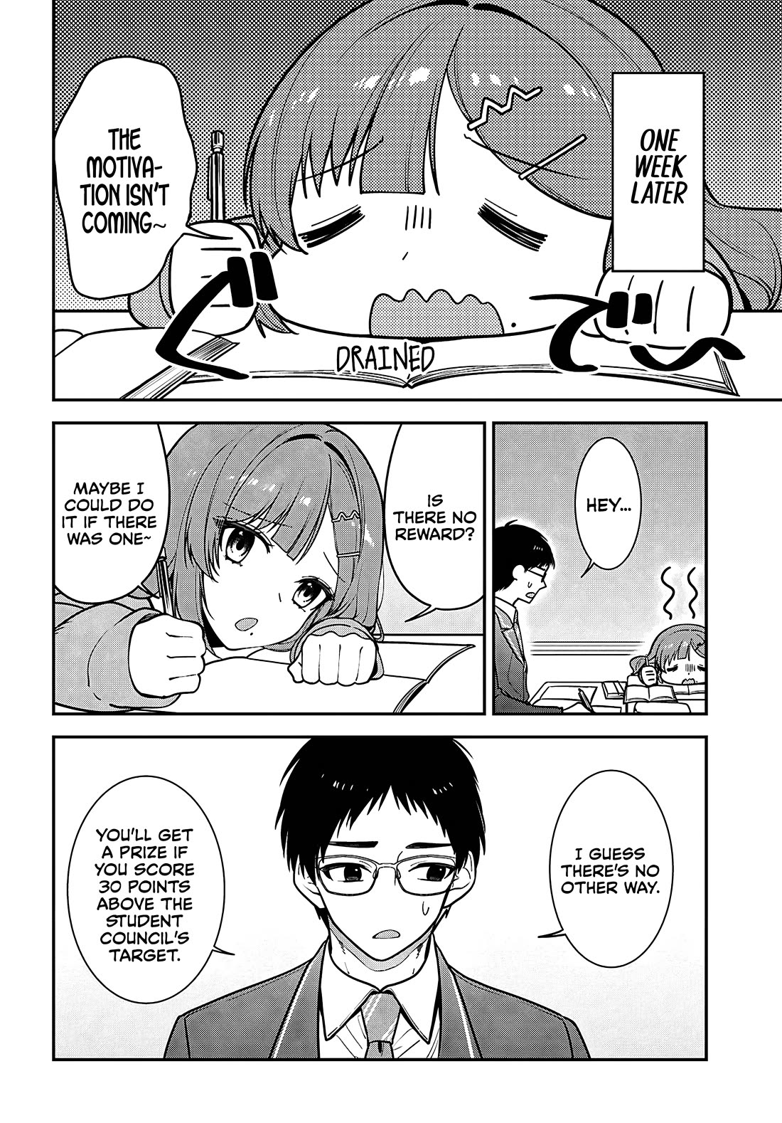 The Delinquent Shimizu-san Sitting Next to Me Has Dyed Her Hair Black chapter 12 page 18