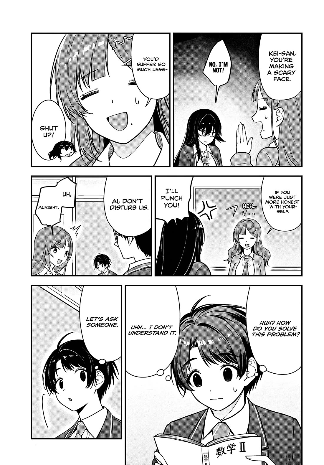 The Delinquent Shimizu-san Sitting Next to Me Has Dyed Her Hair Black chapter 12 page 23