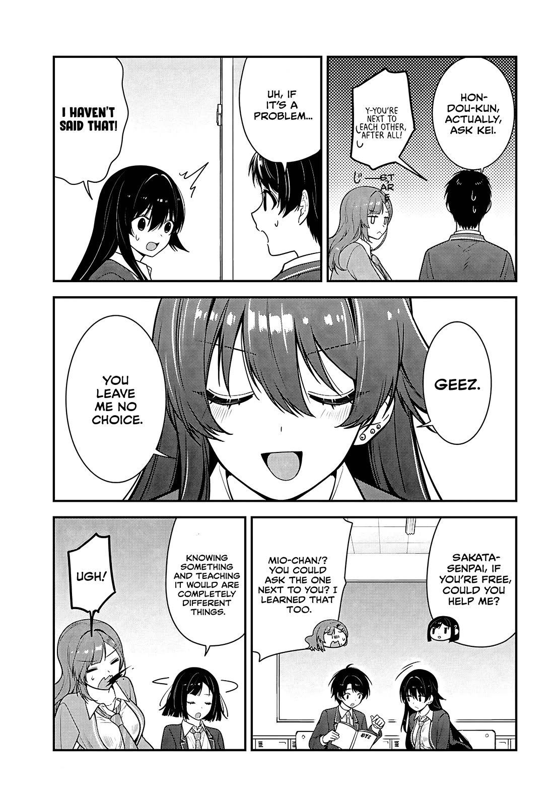 The Delinquent Shimizu-san Sitting Next to Me Has Dyed Her Hair Black chapter 12 page 25