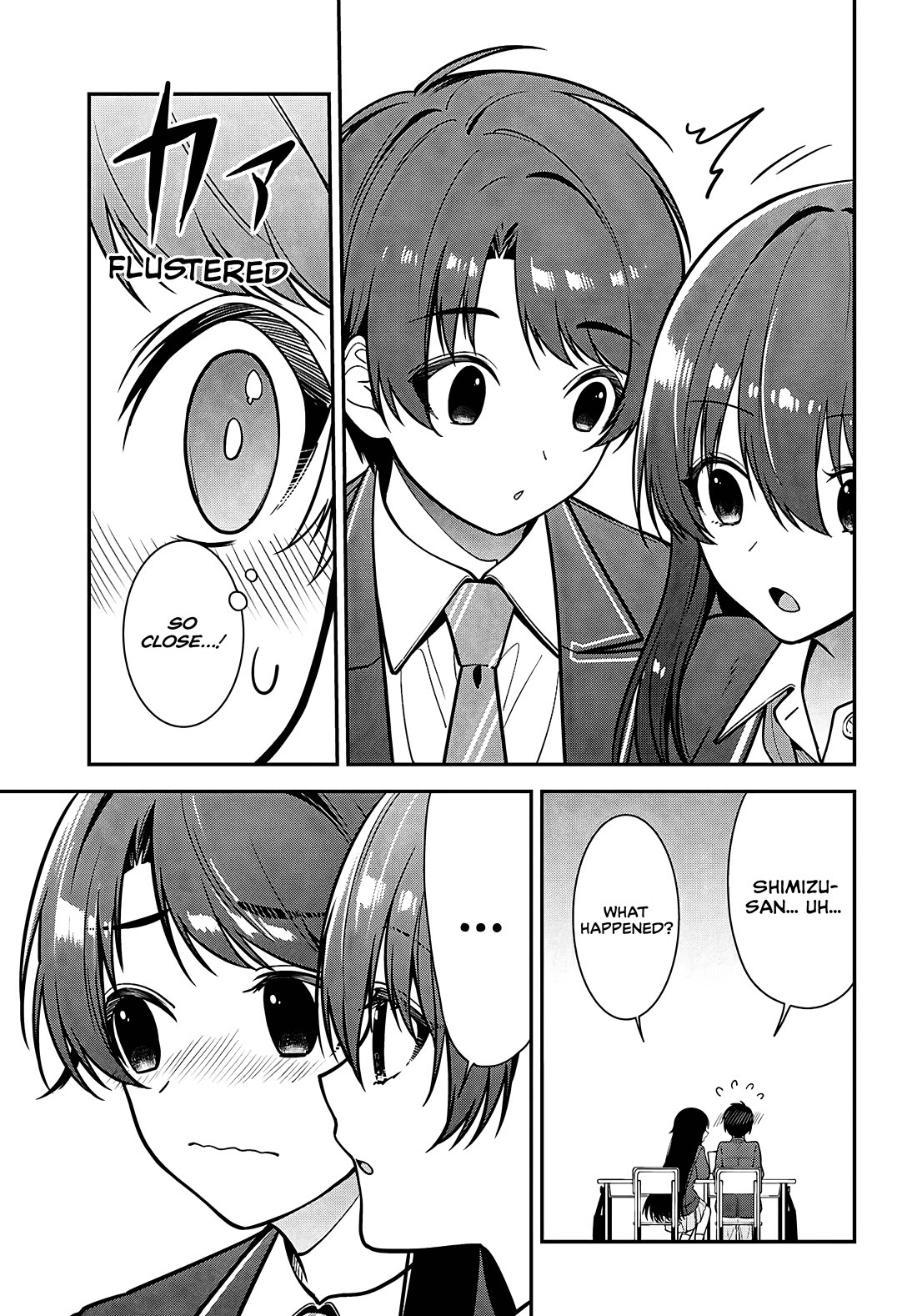 The Delinquent Shimizu-san Sitting Next to Me Has Dyed Her Hair Black chapter 12 page 27