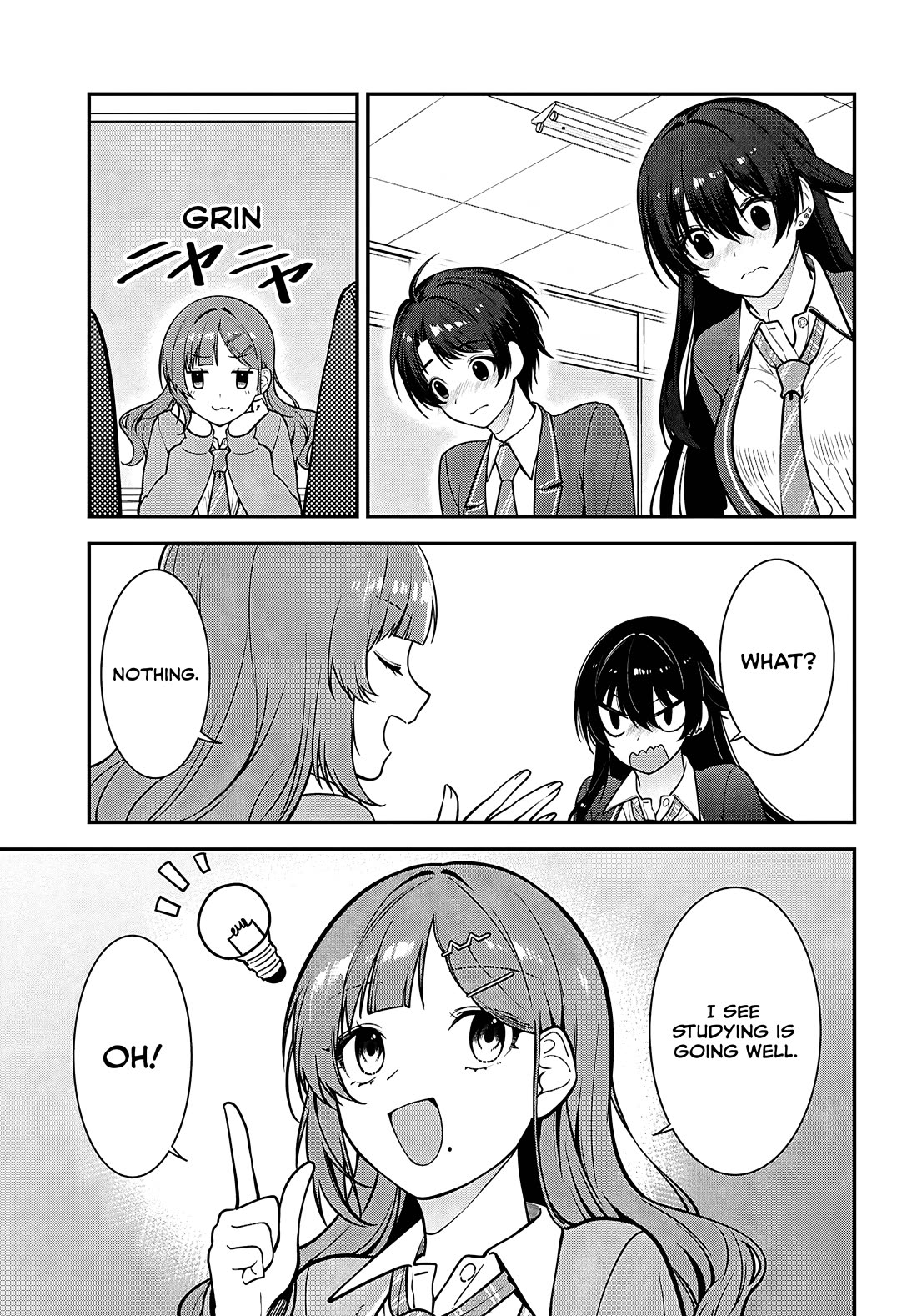 The Delinquent Shimizu-san Sitting Next to Me Has Dyed Her Hair Black chapter 12 page 29