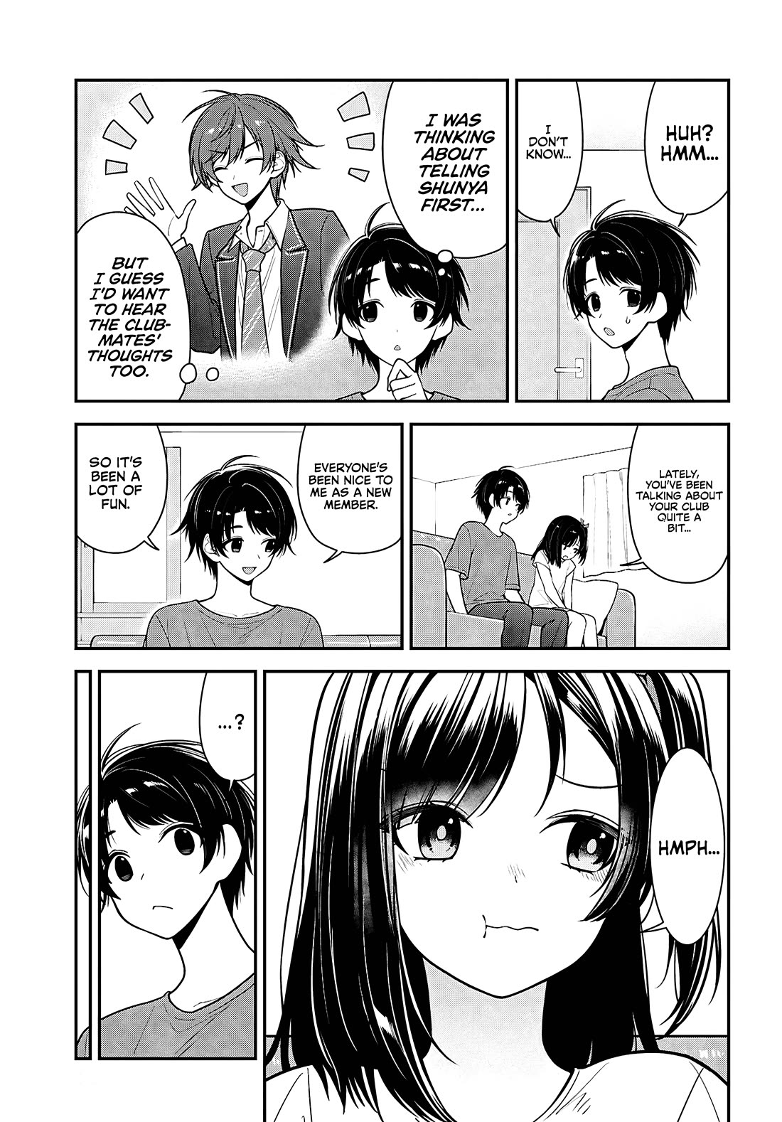 The Delinquent Shimizu-san Sitting Next to Me Has Dyed Her Hair Black chapter 12 page 3