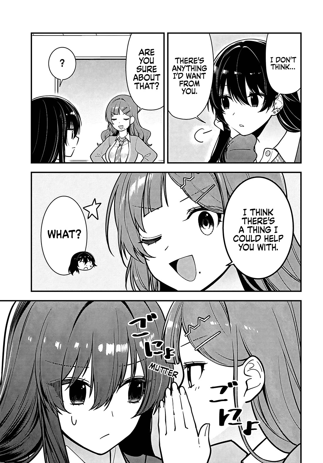 The Delinquent Shimizu-san Sitting Next to Me Has Dyed Her Hair Black chapter 12 page 33