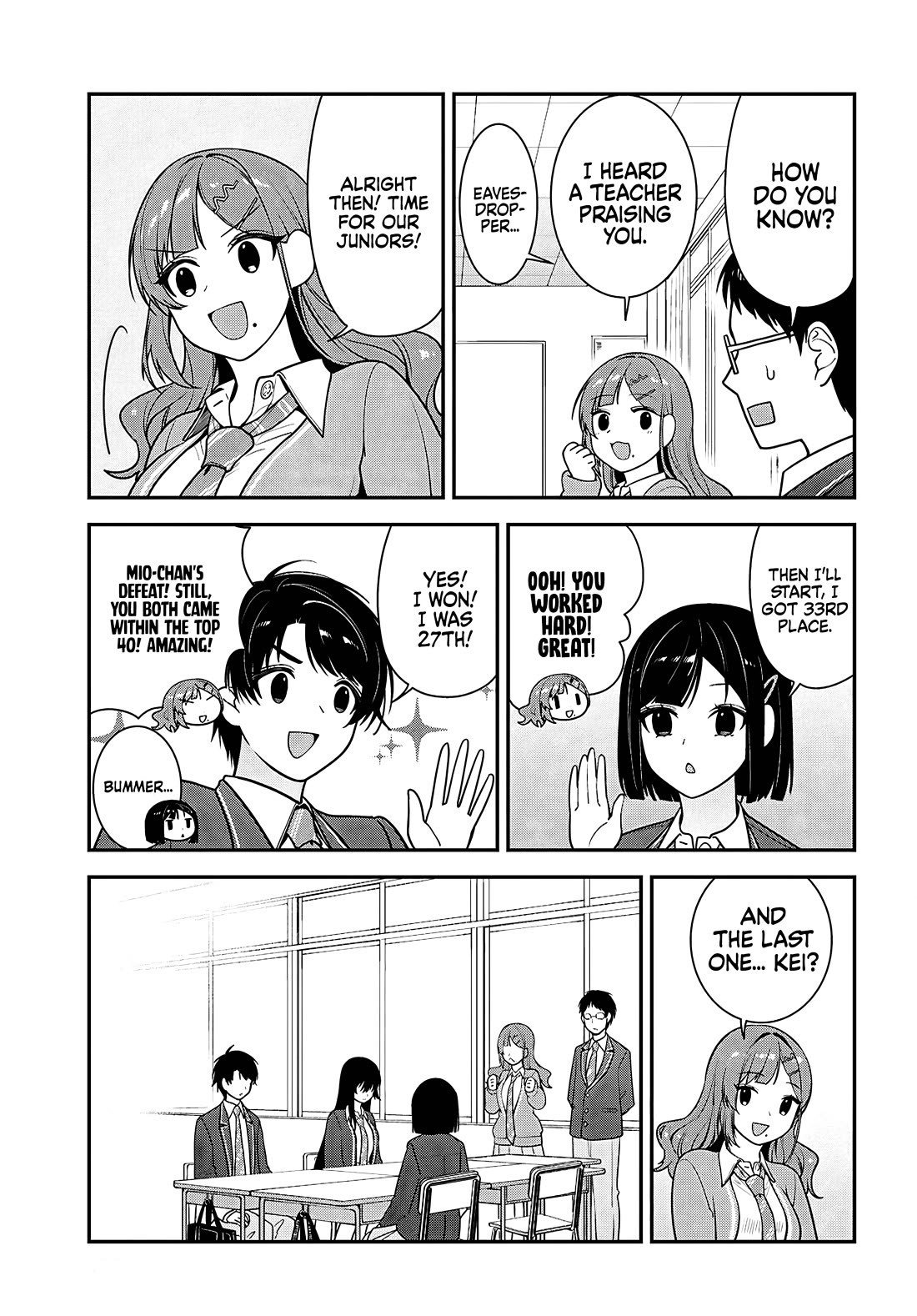 The Delinquent Shimizu-san Sitting Next to Me Has Dyed Her Hair Black chapter 12 page 37