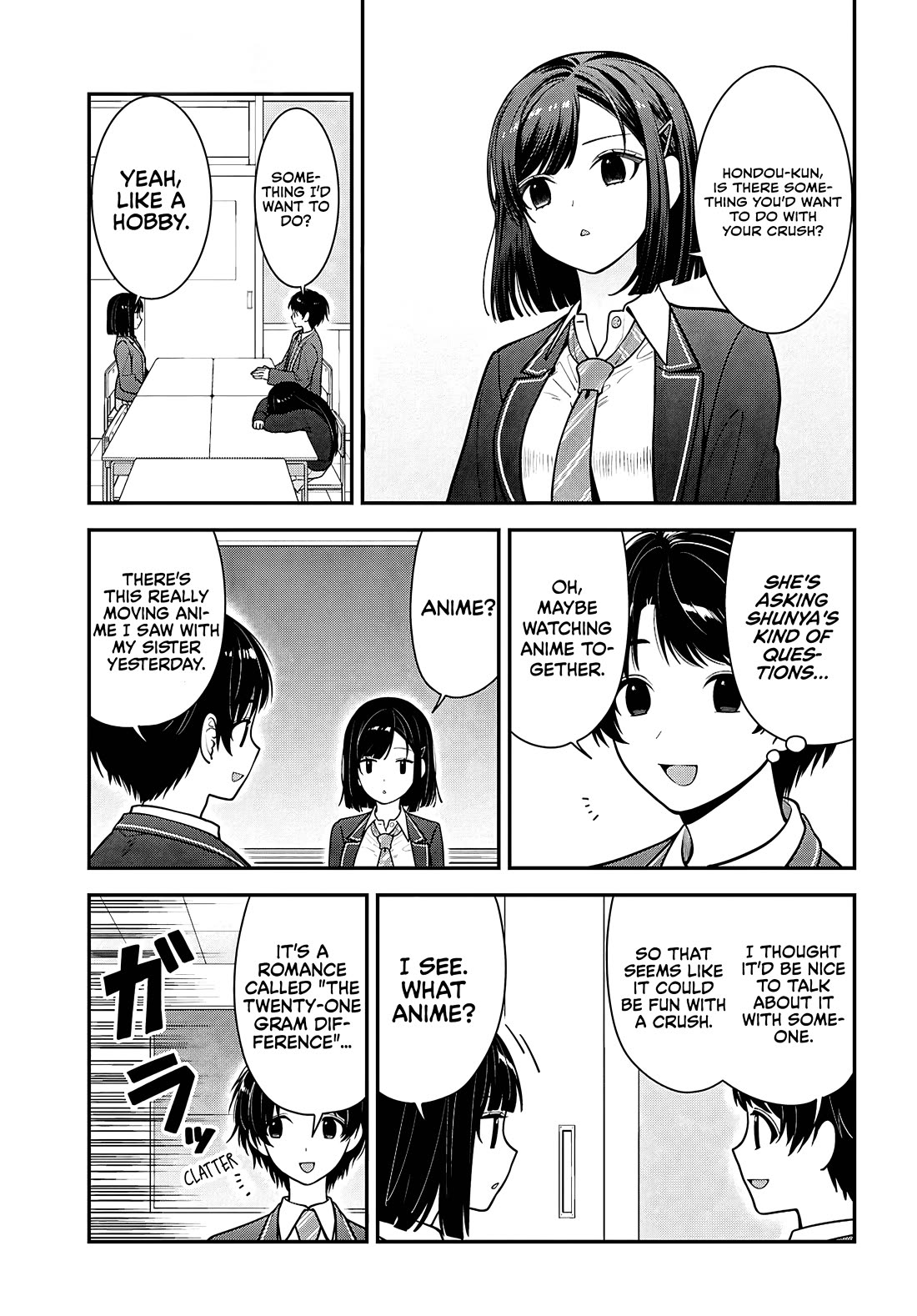 The Delinquent Shimizu-san Sitting Next to Me Has Dyed Her Hair Black chapter 12 page 5