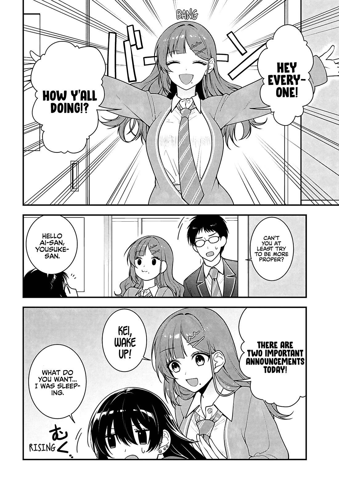 The Delinquent Shimizu-san Sitting Next to Me Has Dyed Her Hair Black chapter 12 page 6