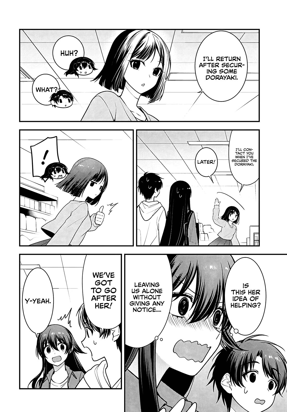 The Delinquent Shimizu-san Sitting Next to Me Has Dyed Her Hair Black chapter 13 page 14