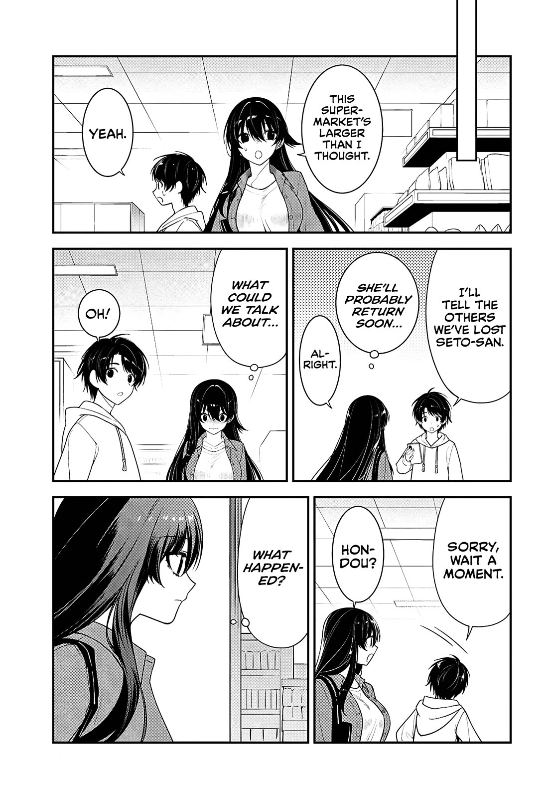 The Delinquent Shimizu-san Sitting Next to Me Has Dyed Her Hair Black chapter 13 page 15