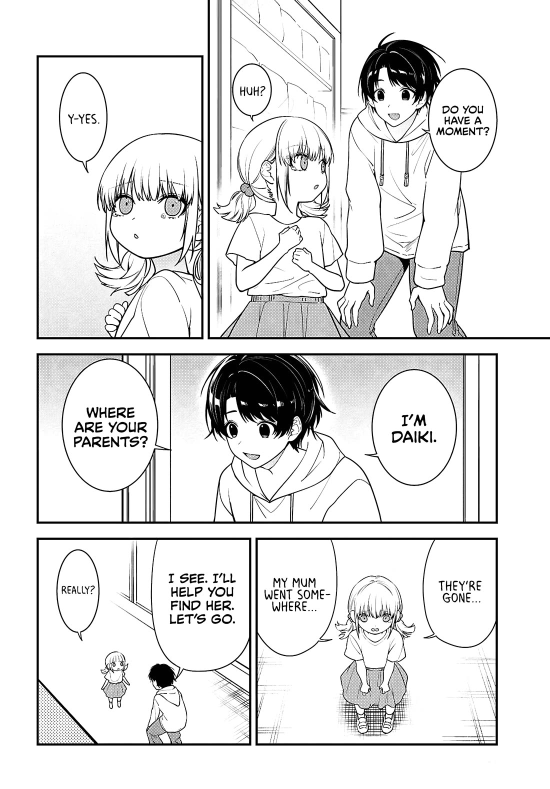 The Delinquent Shimizu-san Sitting Next to Me Has Dyed Her Hair Black chapter 13 page 16