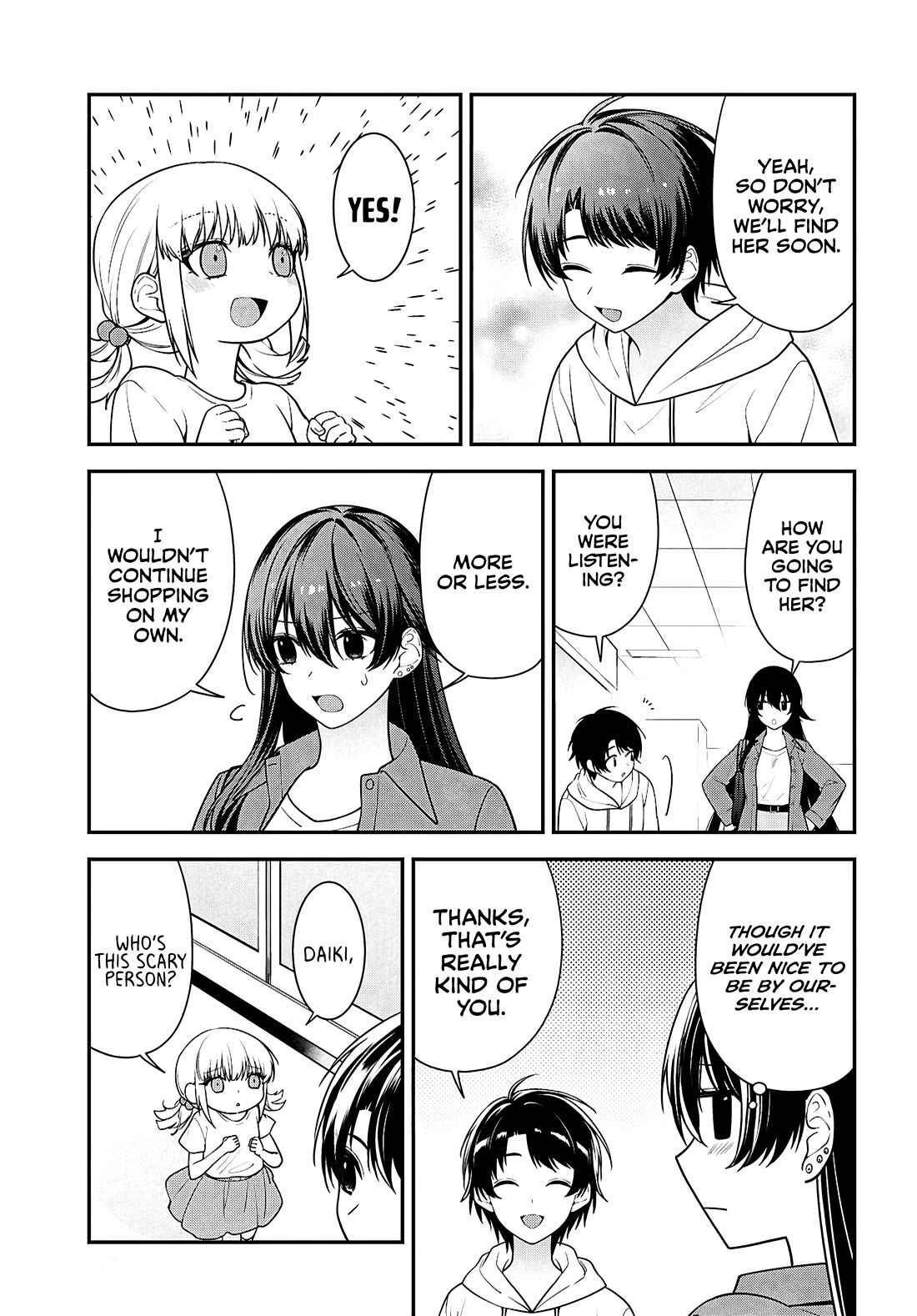 The Delinquent Shimizu-san Sitting Next to Me Has Dyed Her Hair Black chapter 13 page 17