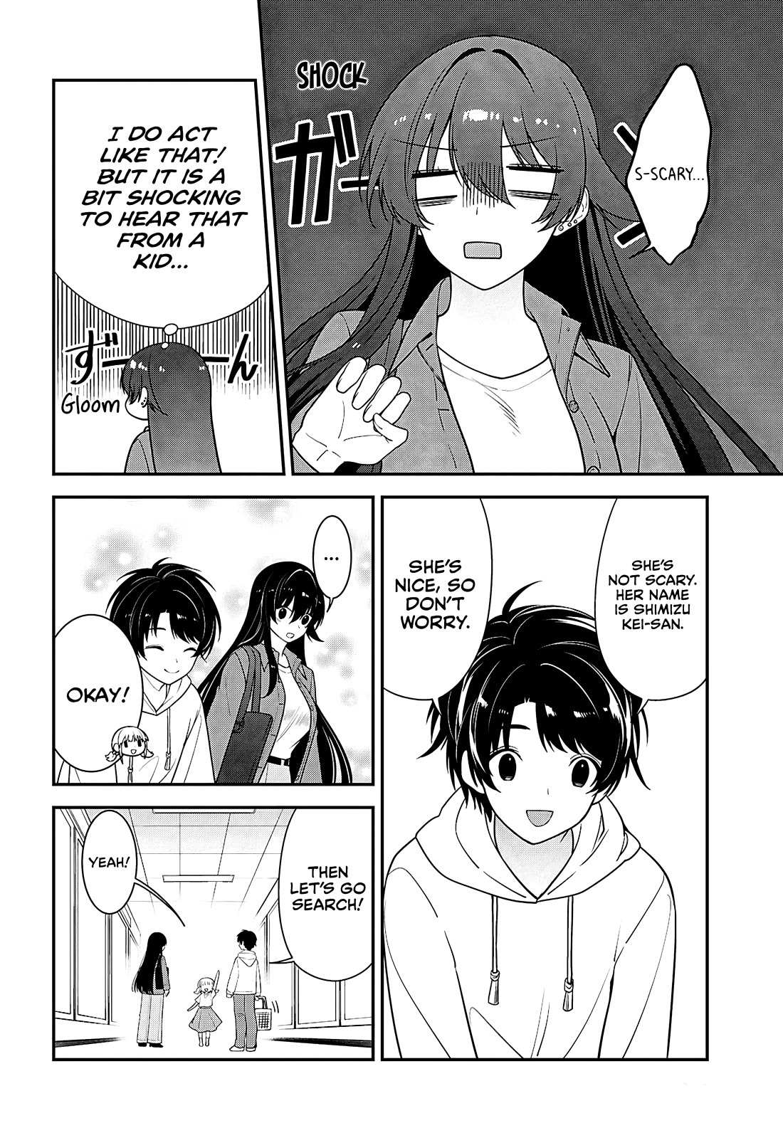 The Delinquent Shimizu-san Sitting Next to Me Has Dyed Her Hair Black chapter 13 page 18