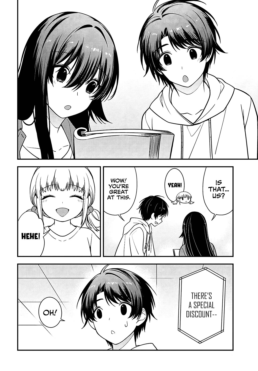 The Delinquent Shimizu-san Sitting Next to Me Has Dyed Her Hair Black chapter 13 page 24