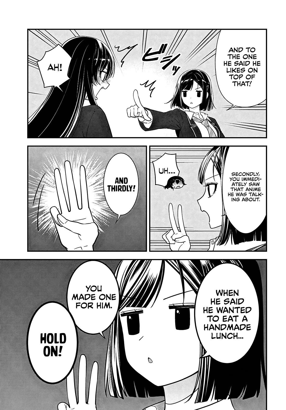 The Delinquent Shimizu-san Sitting Next to Me Has Dyed Her Hair Black chapter 13 page 5