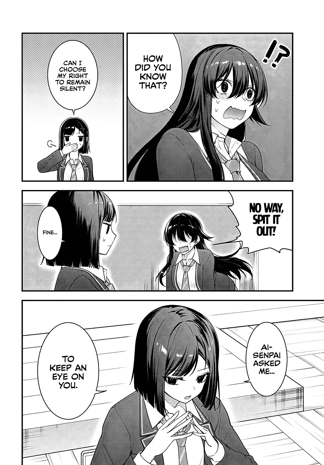 The Delinquent Shimizu-san Sitting Next to Me Has Dyed Her Hair Black chapter 13 page 6