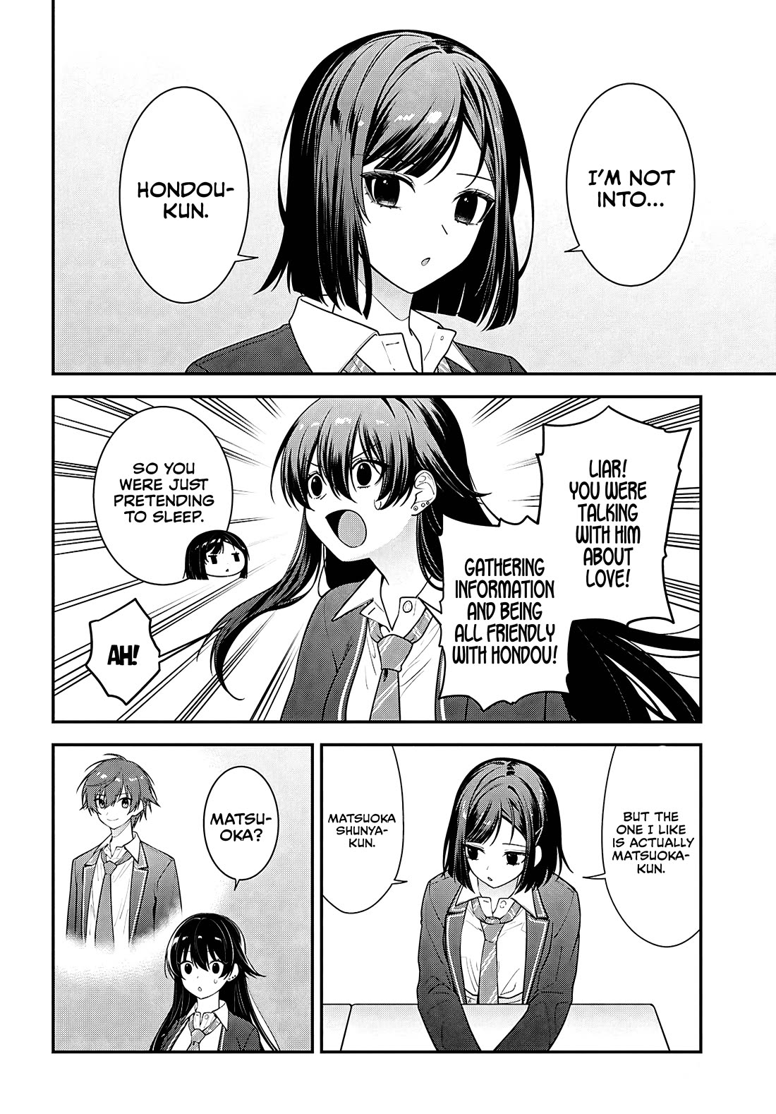 The Delinquent Shimizu-san Sitting Next to Me Has Dyed Her Hair Black chapter 13 page 8