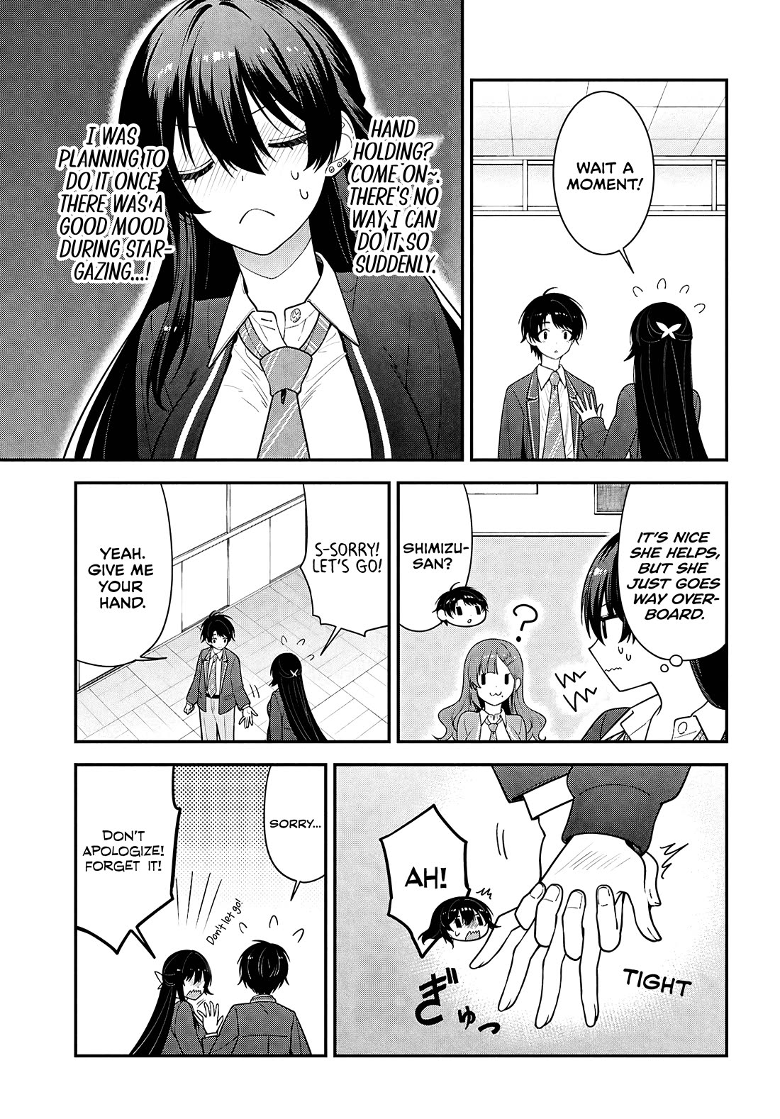 The Delinquent Shimizu-san Sitting Next to Me Has Dyed Her Hair Black chapter 14 page 11