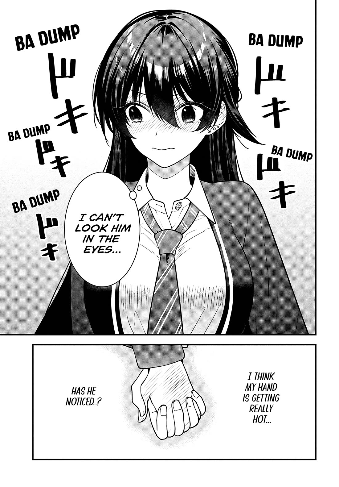 The Delinquent Shimizu-san Sitting Next to Me Has Dyed Her Hair Black chapter 14 page 13