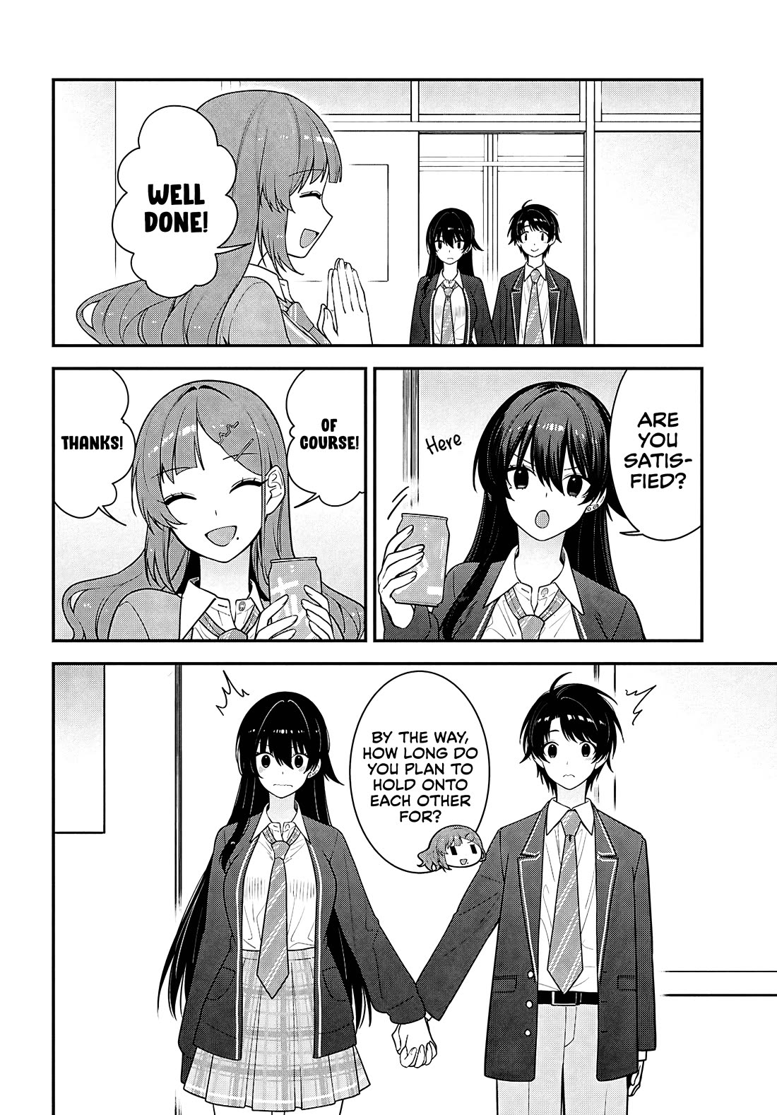 The Delinquent Shimizu-san Sitting Next to Me Has Dyed Her Hair Black chapter 14 page 18