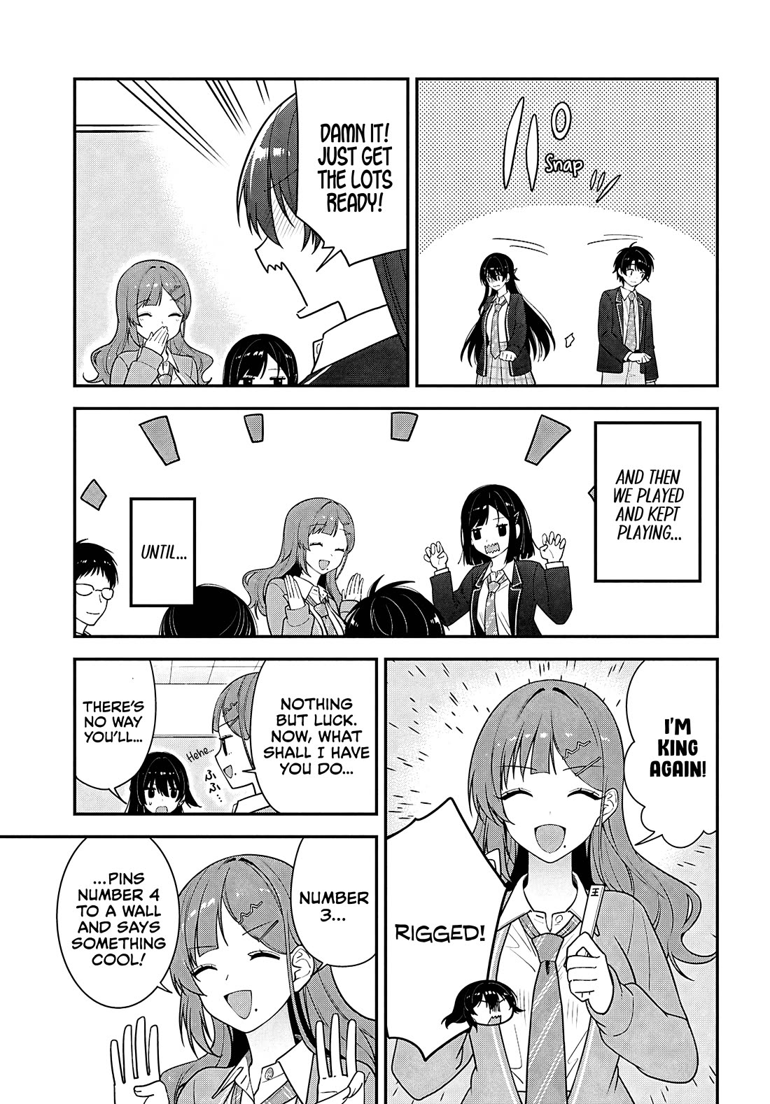 The Delinquent Shimizu-san Sitting Next to Me Has Dyed Her Hair Black chapter 14 page 19